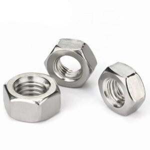 DIN 934 Hex Nuts Stainless Steel and Zinc Plated Carbon Steel M6 M22