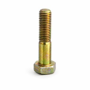DIN 931 Yellow Zinc Plated Carbon Steel Hex Head Bolt Partially Threaded Fastener