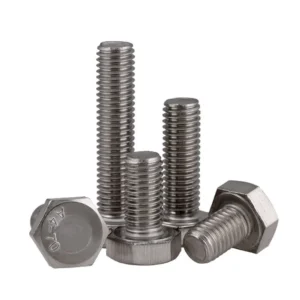 316 Stainless Steel Full-Thread Hex Bolts, M3–M36