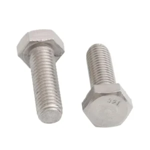 321 Stainless Steel Hex Head Bolts, M8/M10/M12/M16